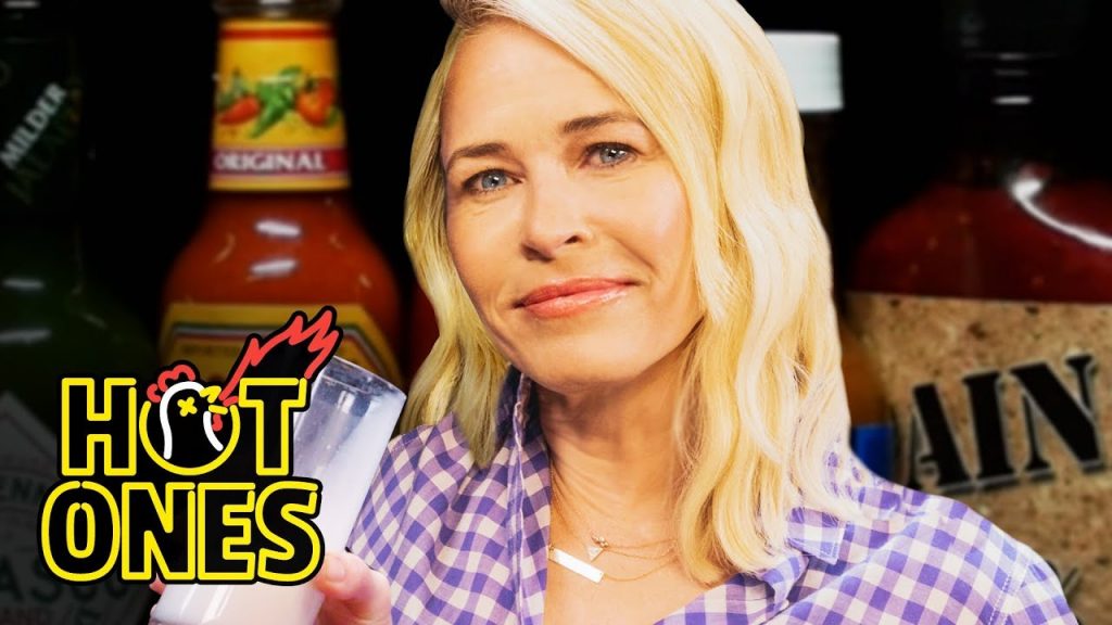 Chelsea Handler Goes Off The Rails While Eating Spicy Wings Hot Ones