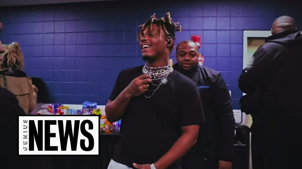 How Juice Wrld Came To Life In The No Me Ame Music Video Genius News 24hourhiphop - godzilla eminem roblox id clean